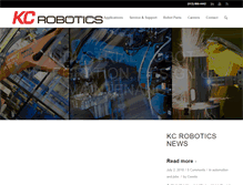 Tablet Screenshot of kcrobotics.com